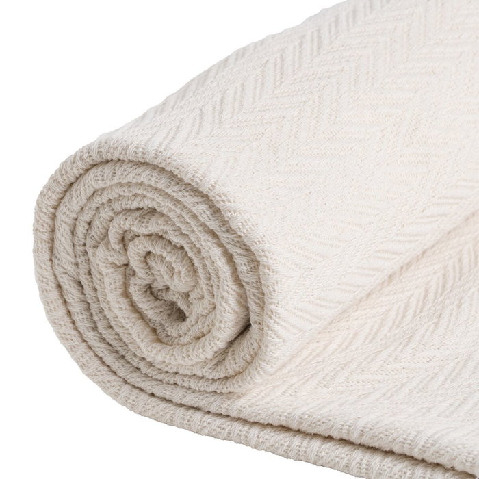 Ixia Plaid Espiga Crema Algodón Decoración 180 x 260 cm Ixia Plaid Espiga Crema Algodón Decoración 180 x 260 cm