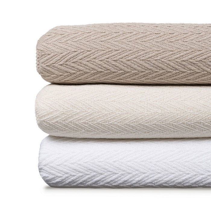 Ixia Plaid Espiga Crema Algodón Decoración 180 x 260 cm Ixia Plaid Espiga Crema Algodón Decoración 180 x 260 cm