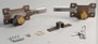CAYS Cerrojo Modelo A1 Pintado de 120 mm con Llave Serreta