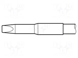 JBC TOOLS Punta de soldadura tipo destornillador 3x1mm