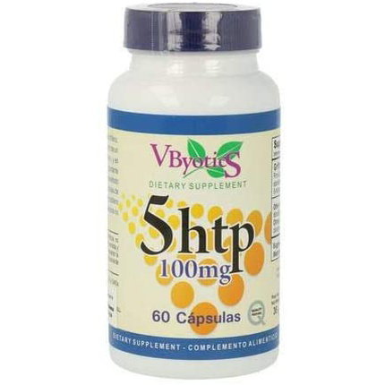 VBYOTICS 5-HTP 100mg 60 cápsulas con Griffonia simplicifolia 20% VBYOTICS 5-HTP 100mg 60 cápsulas con Griffonia simplicifolia 20%