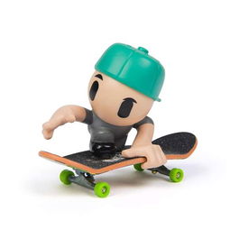 Spin Master Tech Deck Ted Sk8 Crew - Patinete Fingerboard con Figura de 5+ Años