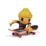 Spin Master Tech Deck Ted Sk8 Crew - Patinete Fingerboard con Figura de 5+ Años