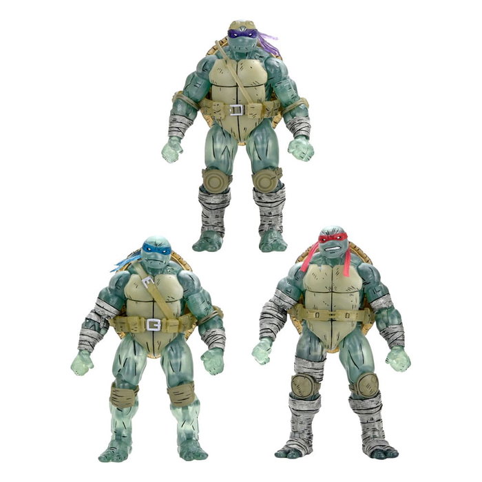 Tortugas Ninja (The Last Ronin) Pack de 3 Figuras Ghost Brothers 18 cm Tortugas Ninja (The Last Ronin) Pack de 3 Figuras Ghost Brothers 18 cm