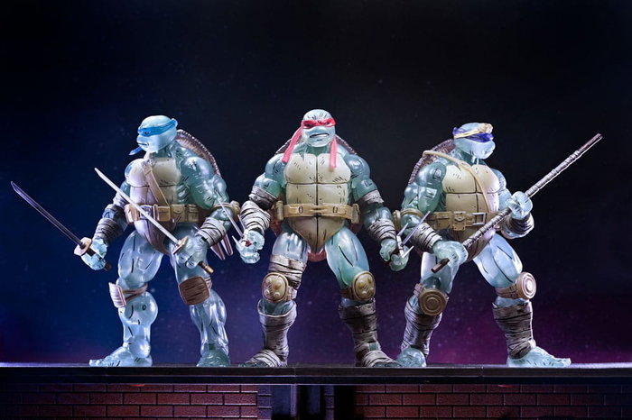 Tortugas Ninja (The Last Ronin) Pack de 3 Figuras Ghost Brothers 18 cm Tortugas Ninja (The Last Ronin) Pack de 3 Figuras Ghost Brothers 18 cm