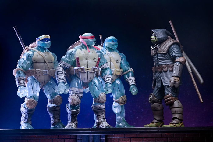 Tortugas Ninja (The Last Ronin) Pack de 3 Figuras Ghost Brothers 18 cm Tortugas Ninja (The Last Ronin) Pack de 3 Figuras Ghost Brothers 18 cm