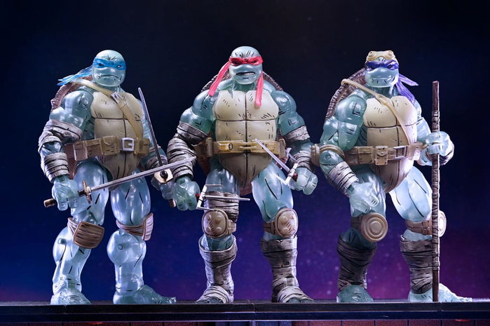 Tortugas Ninja (The Last Ronin) Pack de 3 Figuras Ghost Brothers 18 cm Tortugas Ninja (The Last Ronin) Pack de 3 Figuras Ghost Brothers 18 cm