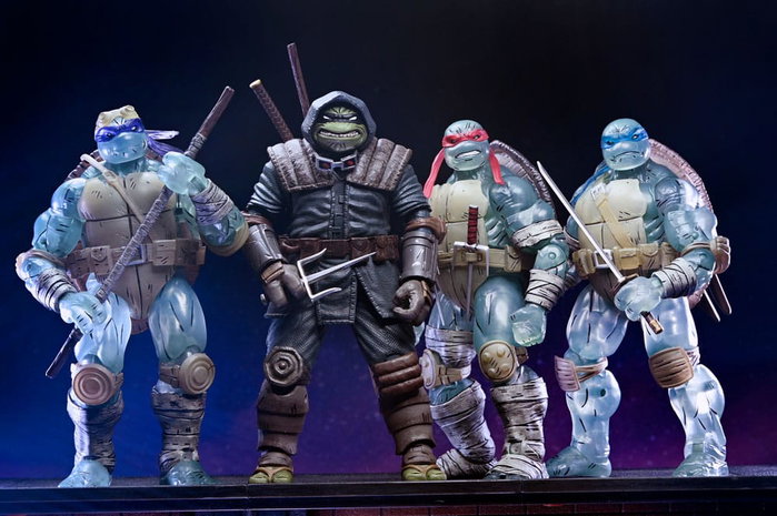 Tortugas Ninja (The Last Ronin) Pack de 3 Figuras Ghost Brothers 18 cm Tortugas Ninja (The Last Ronin) Pack de 3 Figuras Ghost Brothers 18 cm