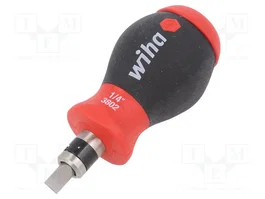 WIHA Juego de destornilladores universal con recipiente para bits