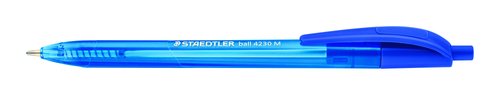 Boligrafo Staedtler Retractil 4230 Medio Azul (Set de 10) Boligrafo Staedtler Retractil 4230 Medio Azul (Set de 10)