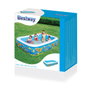 Bestway Piscina Hinchable 3 Camaras Floral 305x183x56 cm