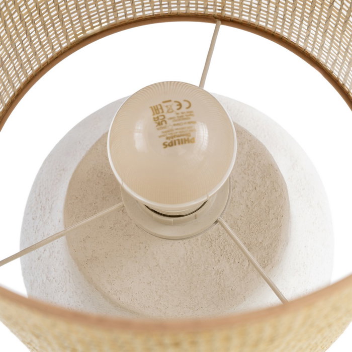 Lámpara Mesa Cerámica Iluminación 23 X 23 X 39,50 cm