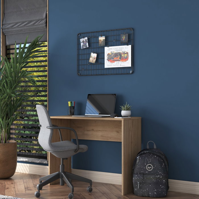 Hanah Home HA114 - 2671 Mesa de Estudio Tablero de Partículas Melaminado Nogal 90x73x40cm Hanah Home HA114 - 2671 Mesa de Estudio Tablero de Partículas Melaminado Nogal 90x73x40cm