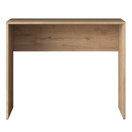Hanah Home HA114 - 2671 Mesa de Estudio Tablero de Partículas Melaminado Nogal 90x73x40cm