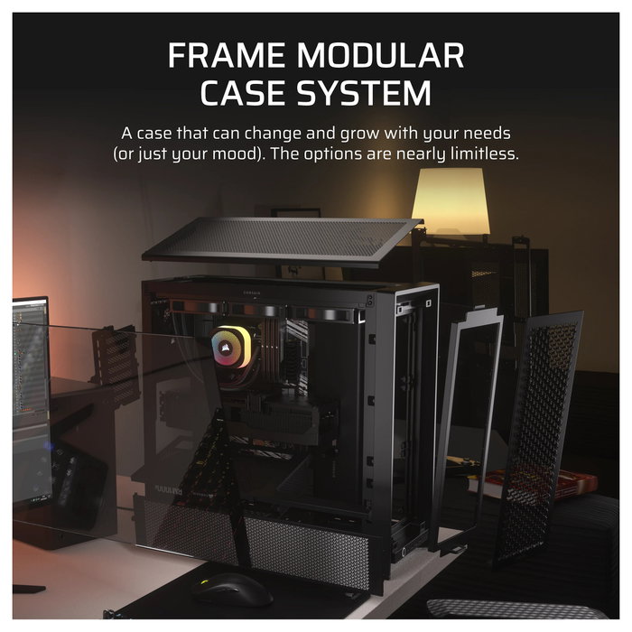 Corsair 4000D Frame Negro Torre Media PC Case (CC-9011290-WW)