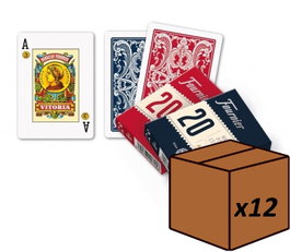 FOURNIER Baraja de cartas poker español Nº20 con estuche