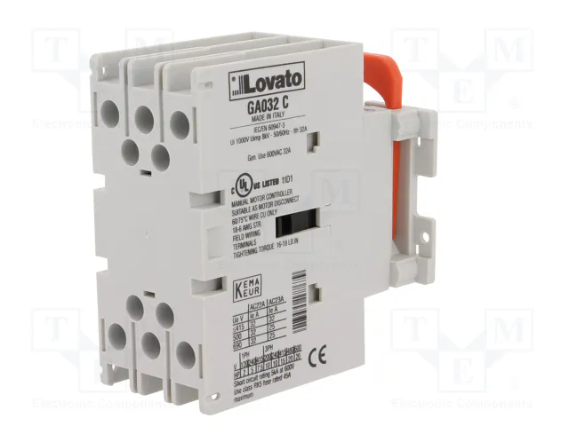 LOVATO ELECTRIC Interruptor de aislamiento GA 32A 3 polos