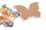 DKD Home Decor Posavasos de Dolomita Mariposas Multicolor