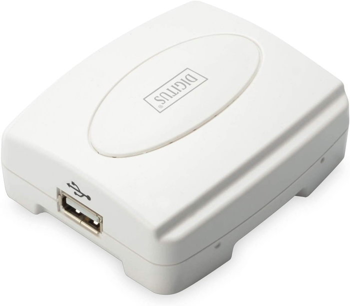 Digitus DN-13003-2 Servidor de Impresión Fast Ethernet USB 2.0 Blanco