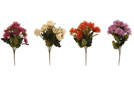 DKD Home Decor Rama 12 Unidades Amarillo Naranja 16 x 35 x 16 cm