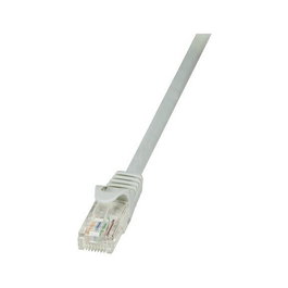 LogiLink Cable de parcheo Cat.5e U/UTP 5,00m gris