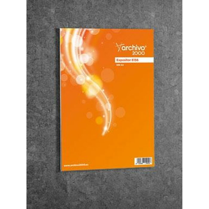Archivo 2000 Expositor Mural Premium A4 Vertical Transparente