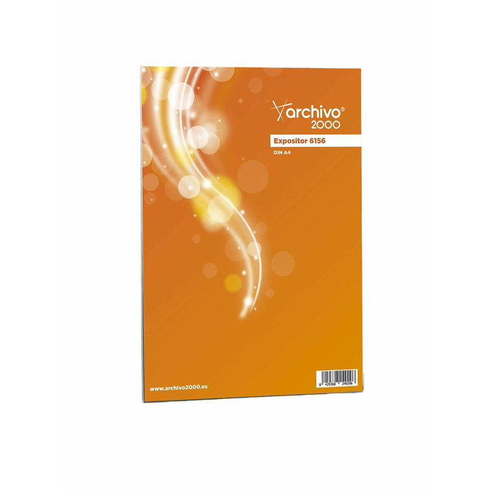 Archivo 2000 Expositor Mural Premium A4 Vertical Transparente