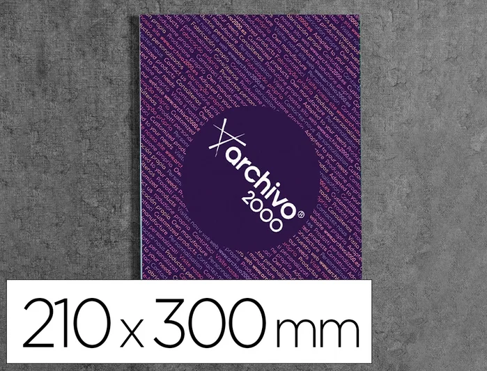 Archivo 2000 Expositor Mural Premium A4 Vertical Transparente