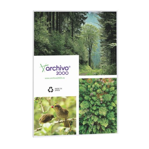 Archivo 2000 Expositor Mural Premium Adhesivo Din A4 Vertical Espesor 3 mm 210x300 mm Archivo 2000 Expositor Mural Premium Adhesivo Din A4 Vertical Espesor 3 mm 210x300 mm