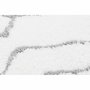 DKD Home Decor Alfombra de Poliéster con Diseño de Rombos, 120x180x3 cm, Blanco y Gris