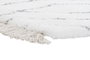 DKD Home Decor Alfombra de Poliéster con Diseño de Rombos, 120x180x3 cm, Blanco y Gris