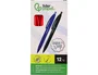 Liderpapel Bolígrafo Retráctil InkPro 07 Punta 1 mm Tinta Roja, Cuerpo Rojo con Clip y Acabado Softtouch para Escritura Fluida