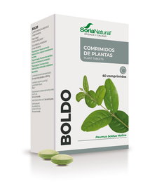 SORIA NATURAL Boldo Comprimidos para Función Hepática Normal - 60 Comprimidos