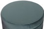 DKD Home Decor Set de 3 Reposapiés Multicolor en Terciopelo