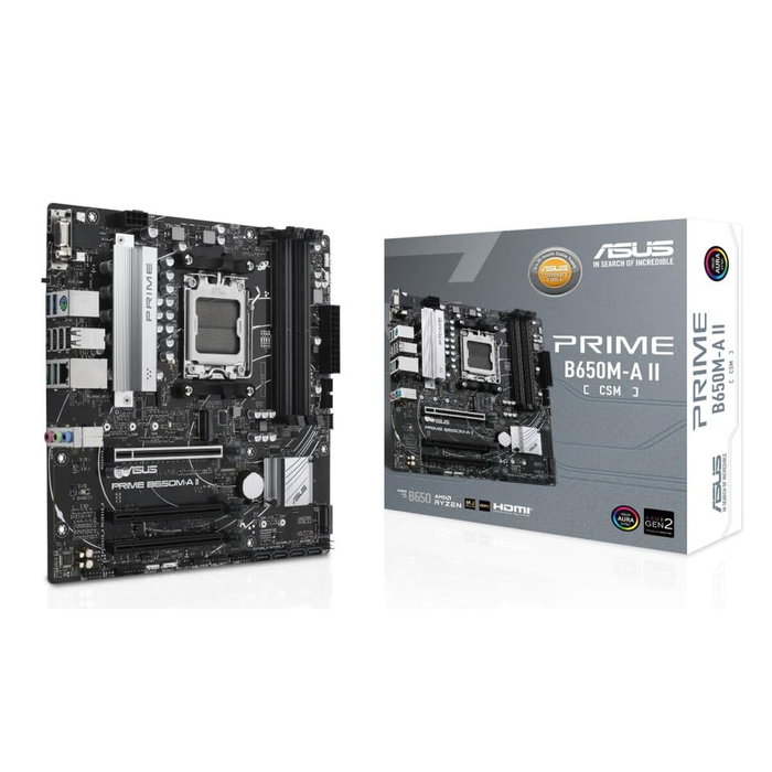 ASUS Prime B650M-A II-CSM AMD AM5 micro ATX DDR5 ASUS Prime B650M-A II-CSM AMD AM5 micro ATX DDR5