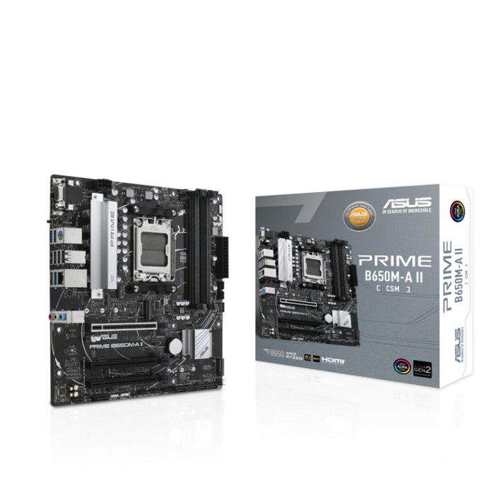 ASUS Prime B650M-A II-CSM AMD AM5 micro ATX DDR5 ASUS Prime B650M-A II-CSM AMD AM5 micro ATX DDR5