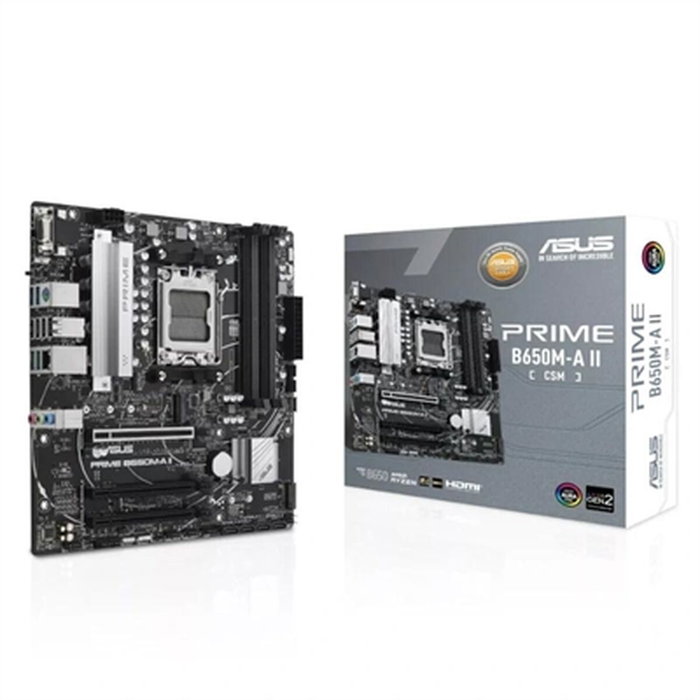 ASUS Prime B650M-A II-CSM AMD AM5 micro ATX DDR5 ASUS Prime B650M-A II-CSM AMD AM5 micro ATX DDR5