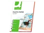 Q-connect Papel Fotográfico Glossy DIN A4 180gr Alta Calidad para Ink-jet Bolsa 50 Hojas