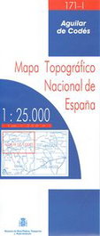 IGN.INSTITUTO GEOGRAFICO NAC. (171-I).Mapa topográfico Aguilar de Codés (1:25.000)