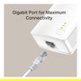 TP-Link TL-PA717 KIT AV1000 Gigabit Powerline Starter Kit con 2 Adaptadores, Hasta 1000 Mbps