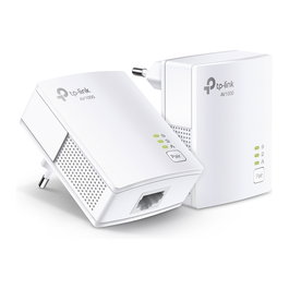 TP-Link TL-PA717 KIT AV1000 Gigabit Powerline Starter Kit con 2 Adaptadores, Hasta 1000 Mbps