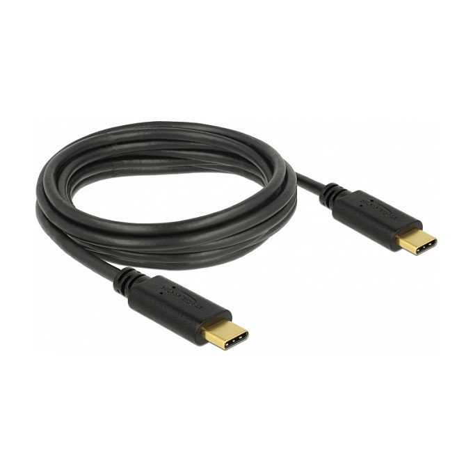 DeLOCK 83867 Cable USB C a USB C 3 m Negro