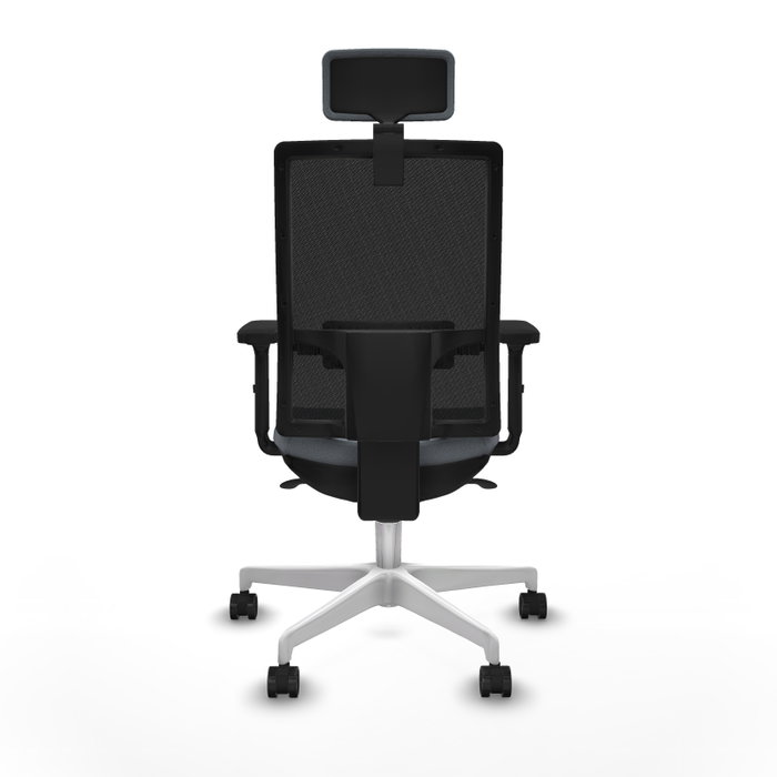 PIQUERAS Y CRESPO Silla de oficina Horna Gris y Negro con mecanismo Sincro PIQUERAS Y CRESPO Silla de oficina Horna Gris y Negro con mecanismo Sincro