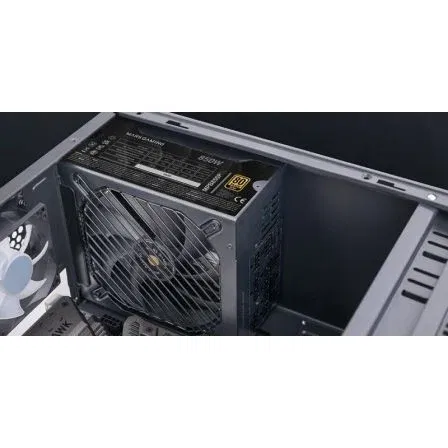 Mars Gaming Fuente de Alimentación MPB850PSI 850W 80 Plus Gold ATX 3.1 PCIe 5.1 Modular Ventilador 14cm