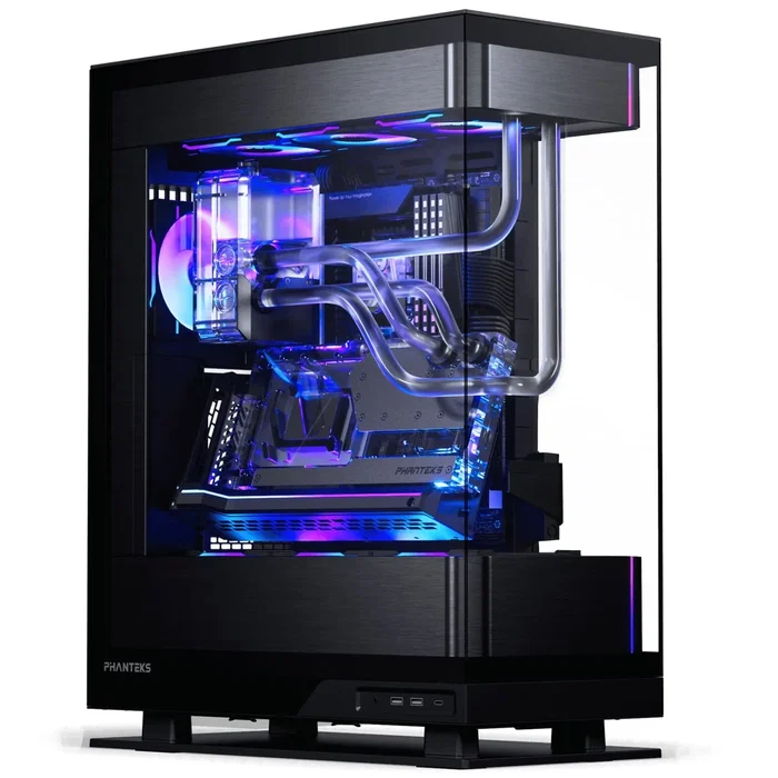 Phanteks Evolv X2 E-ATX Caja Ordenador, Cristal Templado, DRGB, Negro