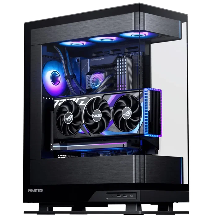 Phanteks Evolv X2 E-ATX Caja Ordenador, Cristal Templado, DRGB, Negro