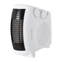 Calefactor Ventilador 500W Blanco Vertical/Horizontal Termostato Regulable