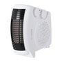 Calefactor 500W Ventilador Aire Caliente y Frío Blanco - Vertical y Horizontal con Termostato Regulable