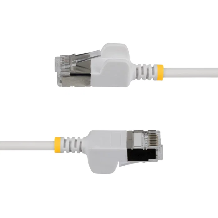 Startech Cable Ethernet Cat6a U/FTP Blanco 15cm