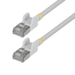 Startech Cable Ethernet Cat6a U/FTP Blanco 15cm